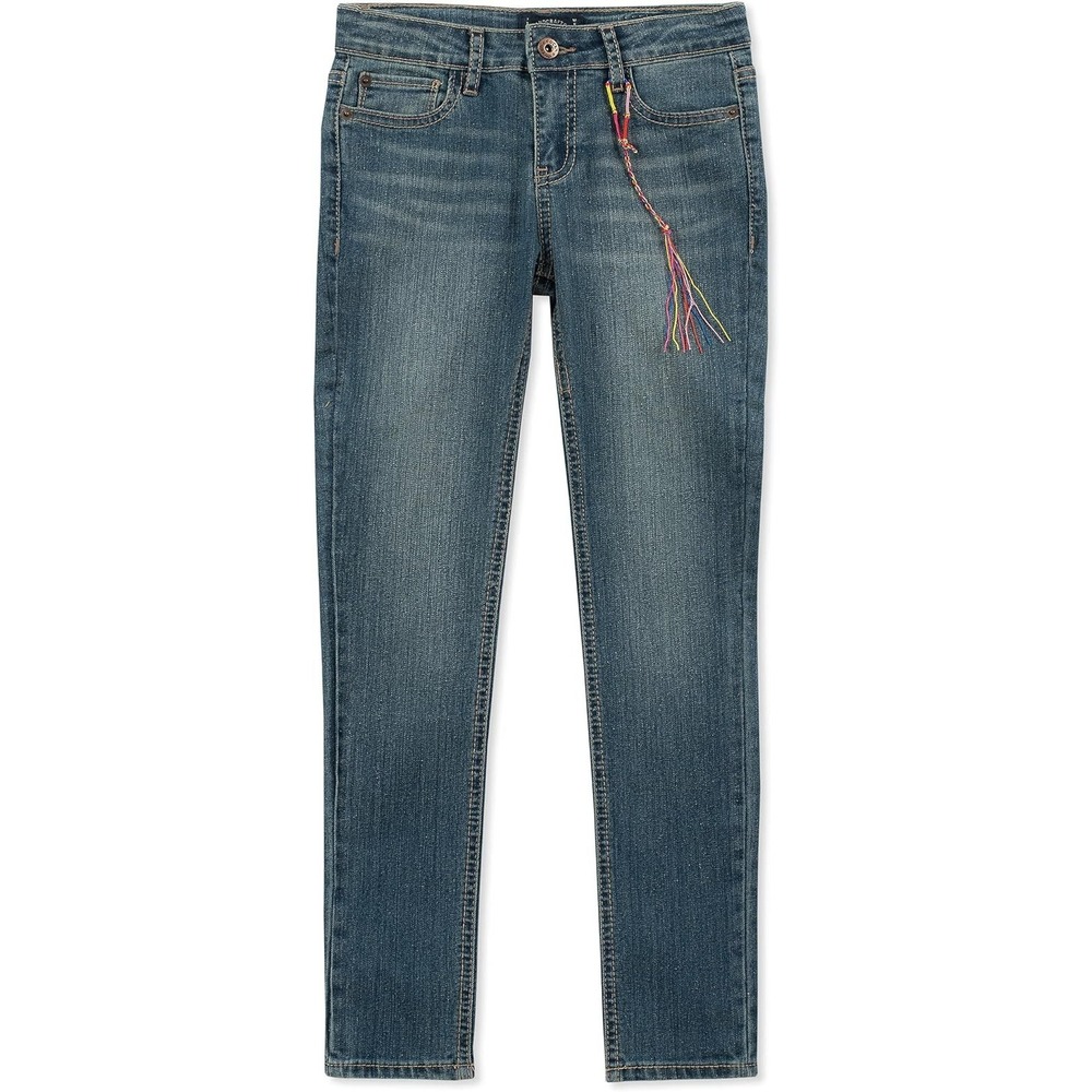 Lucky Brand Girls' Stretch‎ Denim Jeans, Skinny Fit Pants, 10
